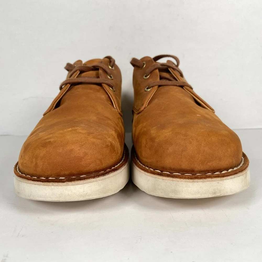 Samuel Hubbard Free Shoes Mens Size 10.5 M Brown Leather Lace Up Oxford Comfort